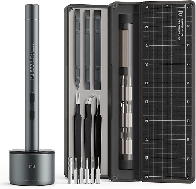 iFu 42-in-1 Mini Electric Screwdriver Kit, Dual-Mode Precision Tool