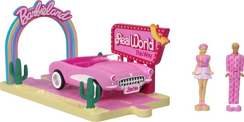 Barbie Mini Vehicle Collection - Includes 2 Dolls & Movie-Inspired Vehicles | Perfect for Playtime Fun