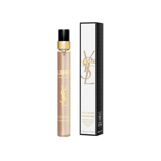 Yves Saint Laurent | Libre Flowers & Flames Eau De Parfum Spray - Travel Size 0.33 Fl Oz for Women