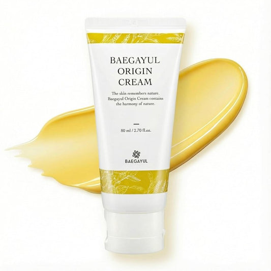 ORIGIN Face Moisturizer Cream - Korean Daily Hydrating Cream with Propolis & Coix Seed Extract | Soothes Dry, Sensitive Skin [2.71 fl oz]