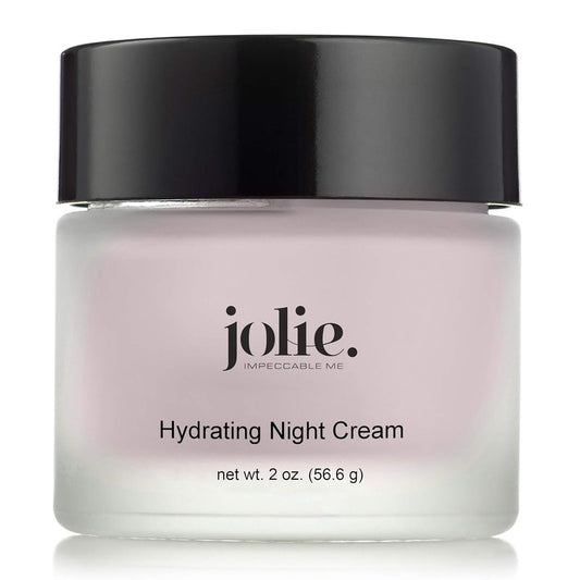 Hydrating Night Cream - Jolie P.M. Facial Moisturizer for Deep Hydration | 2 oz.