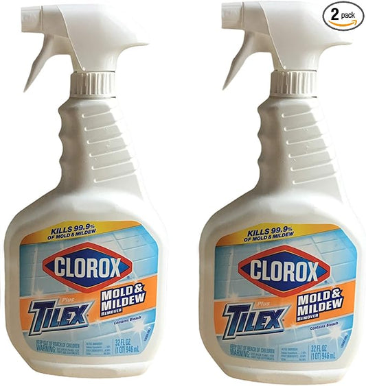Tilex Mold and Mildew Remover Spray 32oz (Package May Vary) (Pack of 2)