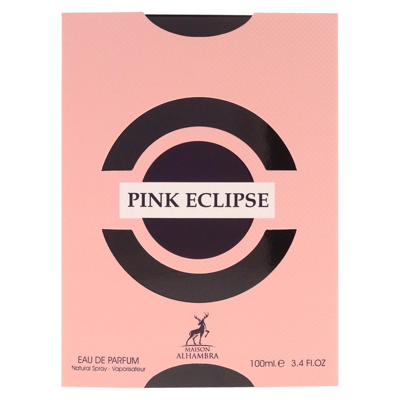 Maison Alhambra Pink Eclipse for Women Eau de Parfum Spray, 3.4 Ounce / 100 ml