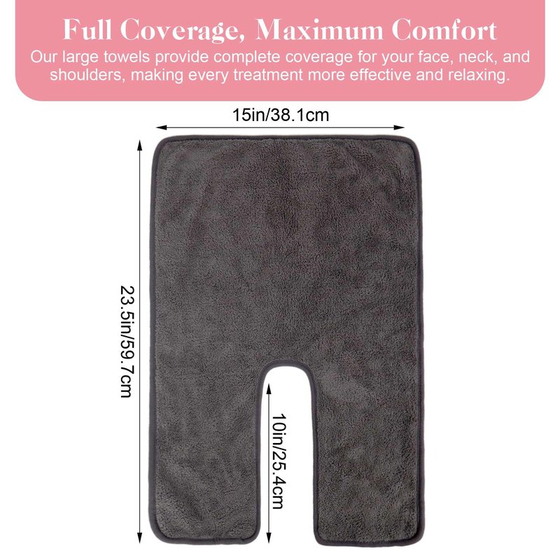 Breenhill 12 Pack Soft, Thick Spa Towels - Microfiber Facial Towels for Professional Estheticians