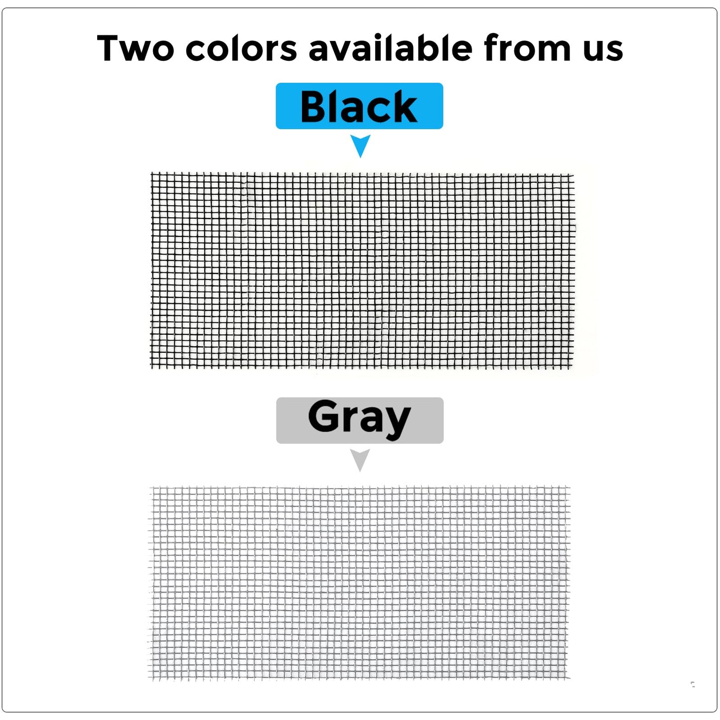 Secopad Grey Window Screen Repair Tape, 4 in X 15 FT (180IN) Screen Repair Kit for Windows or Doors, Strong Adhesive Fiberglass Mesh Patch Tape