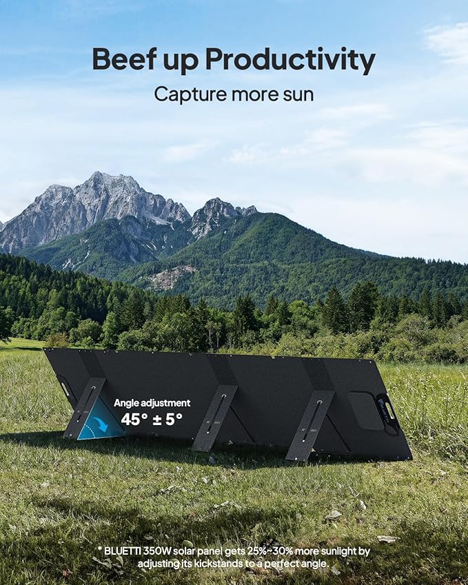 BLUETTI Elite 100 V2 Portable Power Station and Solar Cable, 1024Wh LFP Battery Backup w/ 4 1800W AC Ports (3600W Surge), 35% Smaller, Fast Charge and UPS Solar Generator for Camping, Road Trip