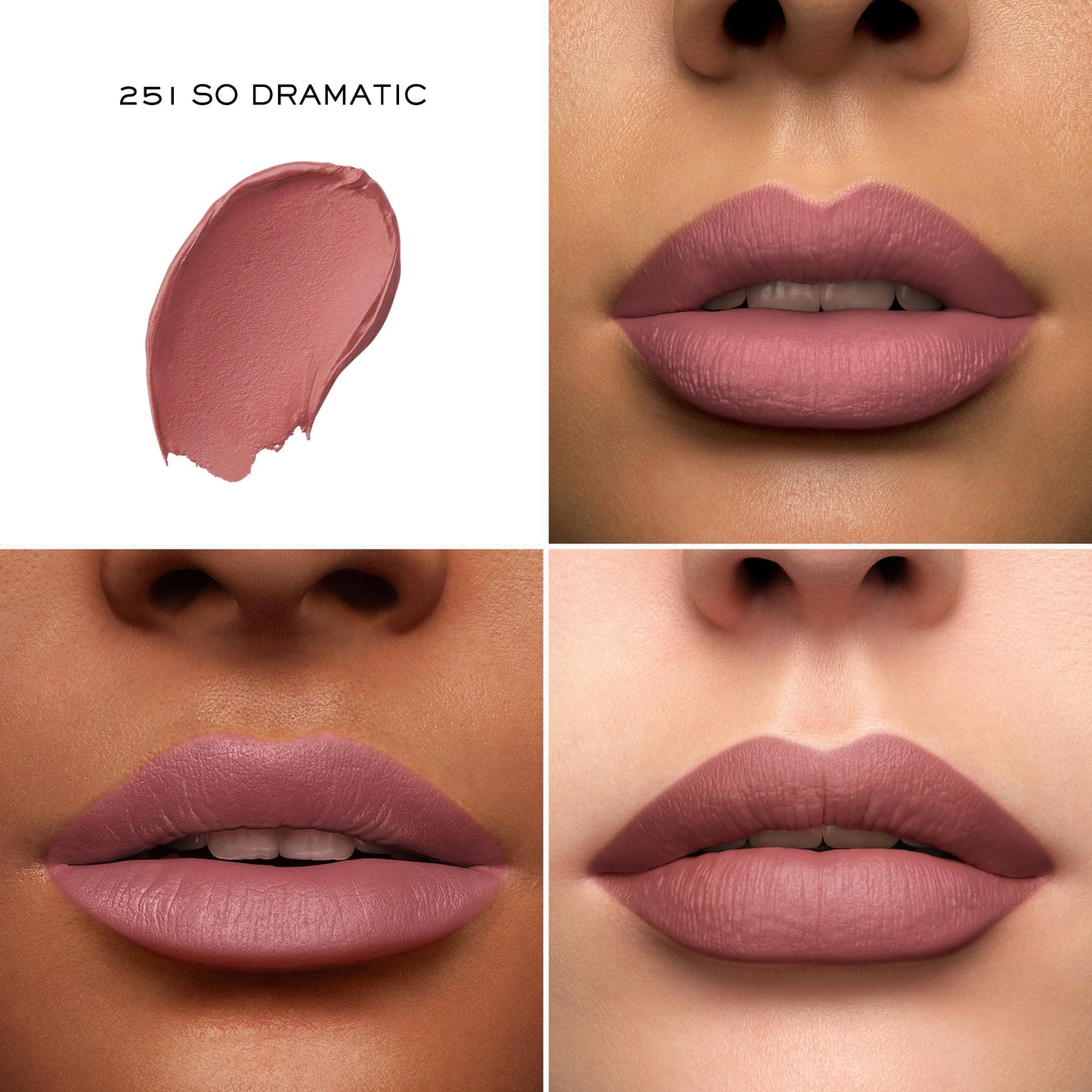 Lancôme L'Absolu Rouge Drama Matte Lipstick - Bold Matte Finish - Lasting Comfort & Hydration - 196 French Touch