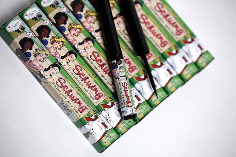 theBalm Liquid Eyeliner - Black Matte Finish for Bold Eyes | 0.05 Fl Oz