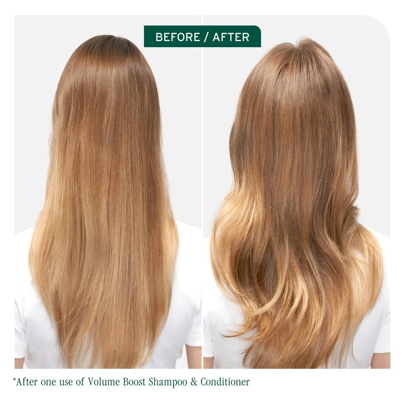 Biolage Volume Boost Shampoo & Conditioner Set - Lightweight Volume & Shine, Gently Cleanses and Plumps Hair, For Fine Hair, Paraben & Silicone-Free, 13.5 Fl Oz