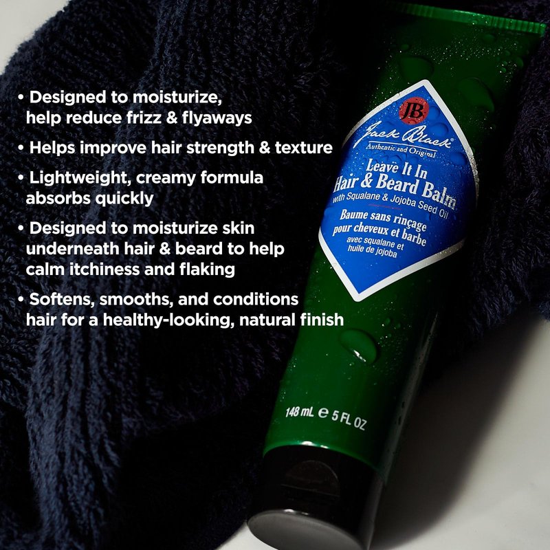 Jack Black Leave It In Hair & Beard Balm