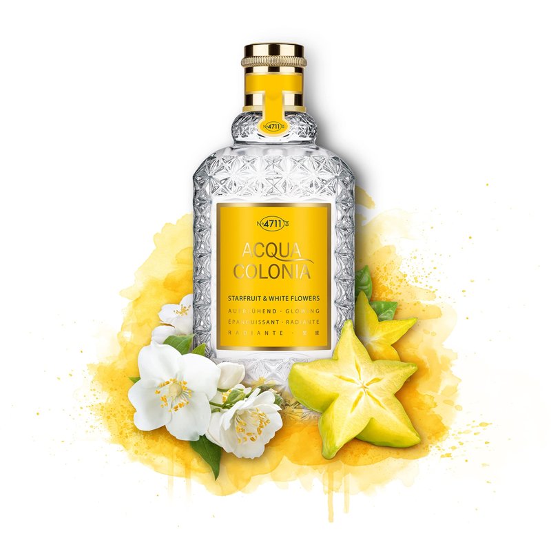 4711 Acqua Colonia Starfruit and White Flowers by Muelhens for Unisex - 3.4 oz EDC Spray