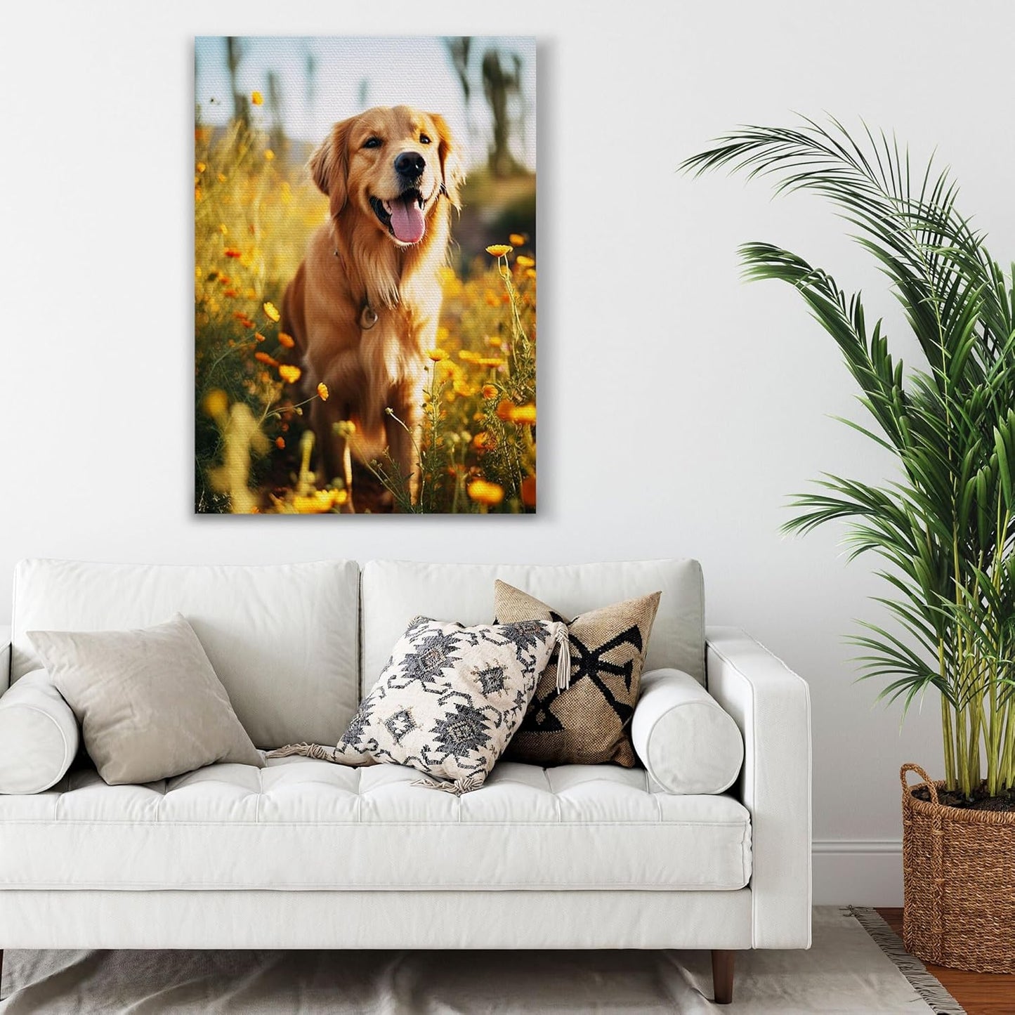 SPECPIX Custom Canvas Prints - Personalized Wall Art for Family, Pets & Couples | Framed 11x14