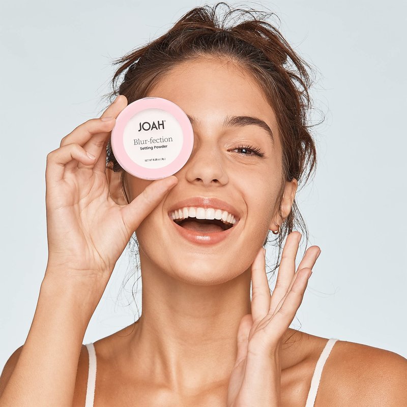 JOAH Blur-Fection Setting Powder, Weightless, Translucent Powder, All Skin Types and Tones, Sheer Shine-Free Finish, Convenient Compact Packaging, Net Wt. 0.28 Oz. (8g)