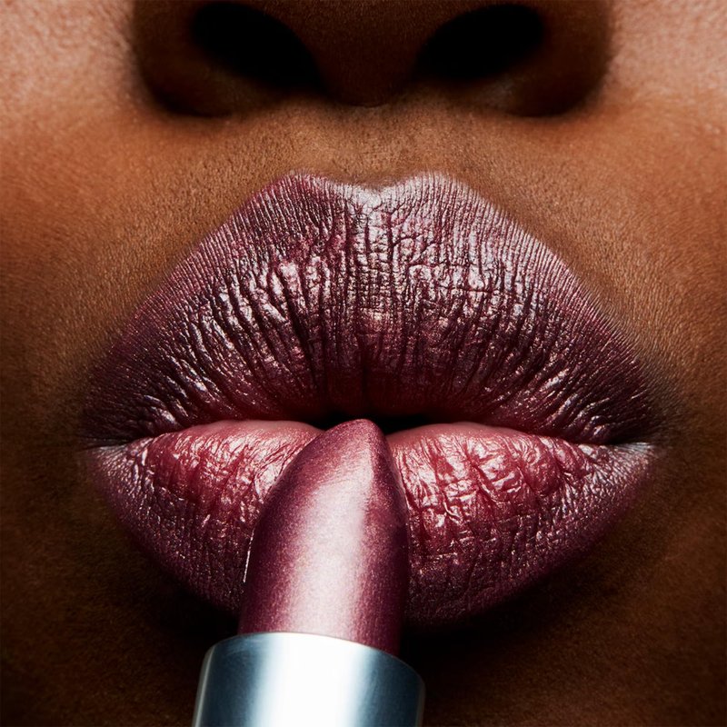 Mac Frost Lipstick, Plum Dandy