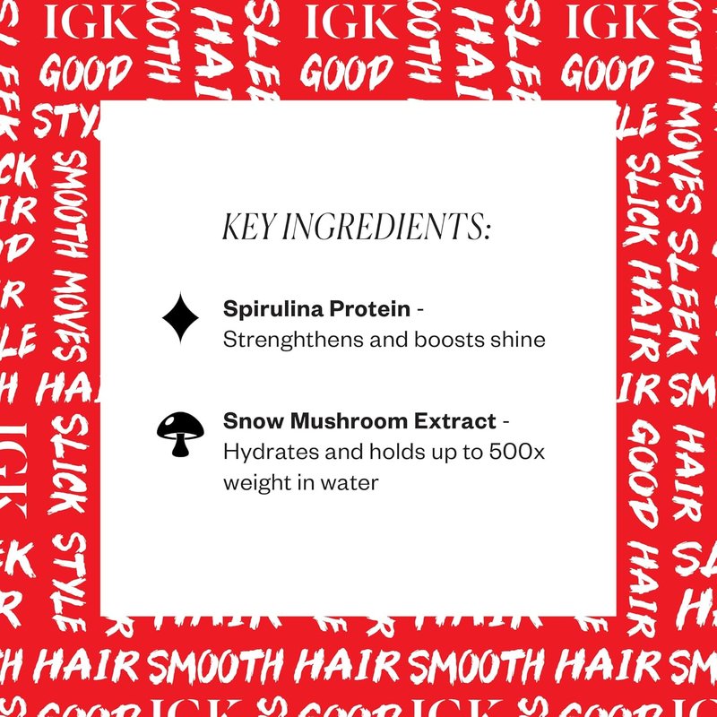 IGK Good Behavior Frizz & Flyaway Hair Taming Wand - Lightweight Gel Control Stick for Smooth, Sleek Hair | 0.24 oz