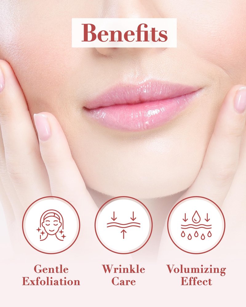 Sooryehan Volume Up Lipcerin (0.5fl oz) - Age-Defying, Plumping, Hydrating, Nourishing Lip Balm Care for Dry, Chapped Lips. Korean Skin Care. Peptides, Collagen, Shea Butter