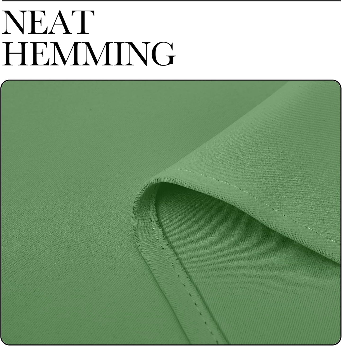 NICETOWN Forest Green Blackout Curtains - Thermal Insulated Drapes for Small Windows | 40" Length, 2 Panels, 29" Wide