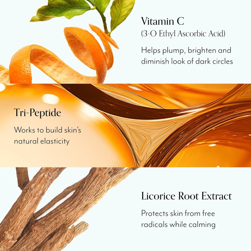 Bright Idea Vitamin C Eye Cream - Anti-Aging Hydration & Firming Treatment | 0.5 fl oz