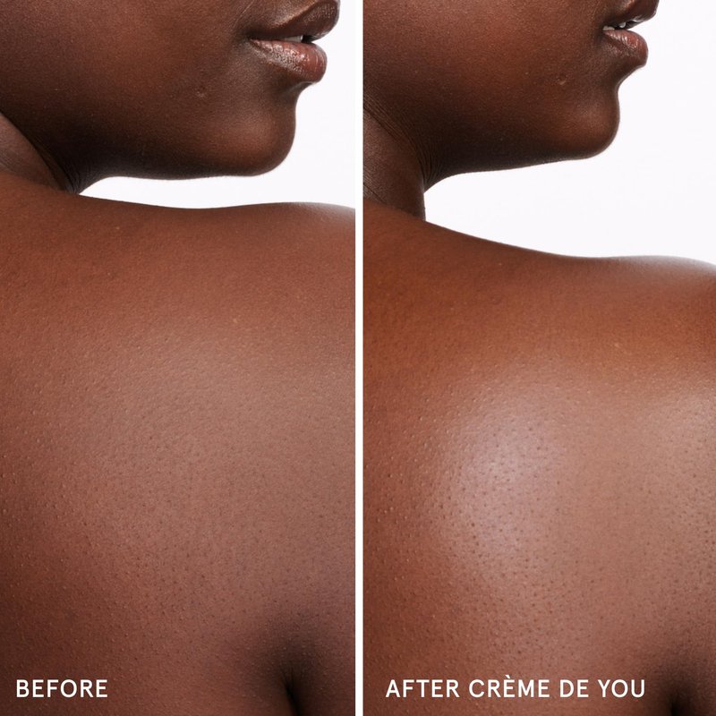 Glossier Crème de You Dry-Touch Body Butter - Signature You Fragrance Scented Body Cream for Dry Skin & 24 Hour Hydration - Shea Butter & Jojoba Oil - Warm & Spicy - Dermatologist-Tested, Vegan, 215ml