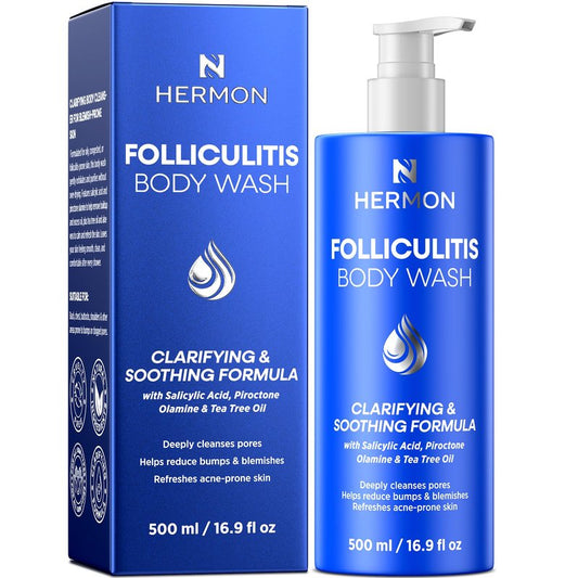 Hermon Folliculitis Body Wash with Tea Tree Oil