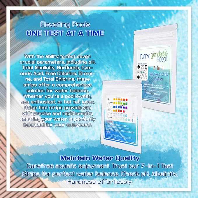 Poolife Instant Clear Cleaning Granules 5 lb – Fast-Dissolving Cal Hypo Shock – Restores Cloudy Pools in Hours – Includes 2 Scum Socks and 7-in-1 Test Strips