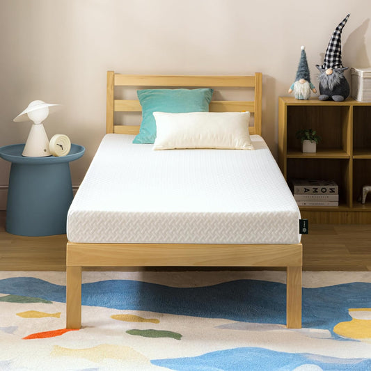 Zinus 5 Inch Twin Memory Foam Mattress - Cooling Comfort with Breathable Layers, Fiberglass Free