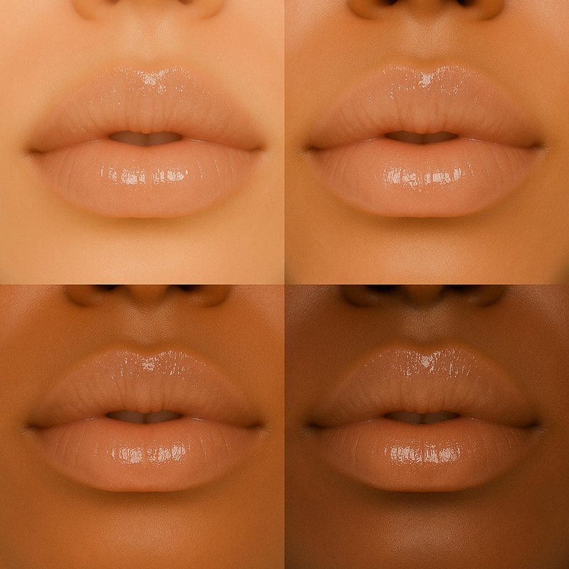 Formless Beauty by Jenny McCarthy – Bliss Lip Gloss (Transparent Nude Gold Shimmer) – Clean, Hydrating, Non-Toxic, Vegan Shine