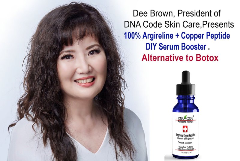 DNA Code®-No Needle Alternative-Argireline Copper Peptide Wrinkle Reduce Serum Booster w/Snap-8, Matrixyl 3000