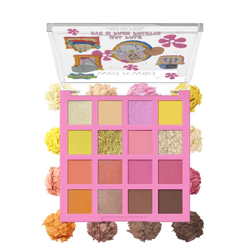 wet n wild Spongebob Eye & Face Palette - Gal Pals