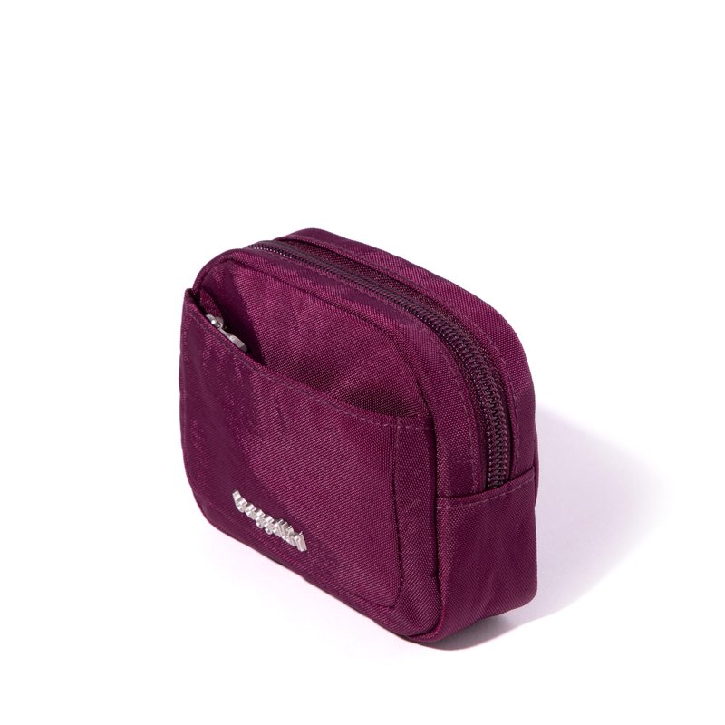 Baggallini Mini Cosmetic Pocket - Lightweight 5x3 Inch Makeup Bag - Travel Essentials Makeup Organizer