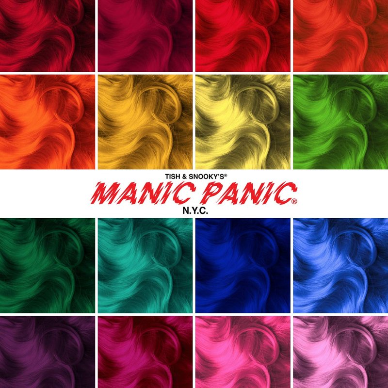 MANIC PANIC Classic After Midnight Semi Permanent Hair Color - Dark Blue Hair Dye for Women & Men That Lasts 4-6 Weeks - Vegan, Ammonia & Cruelty-Free - Create & Mix Custom Shades (4oz / 2pk)