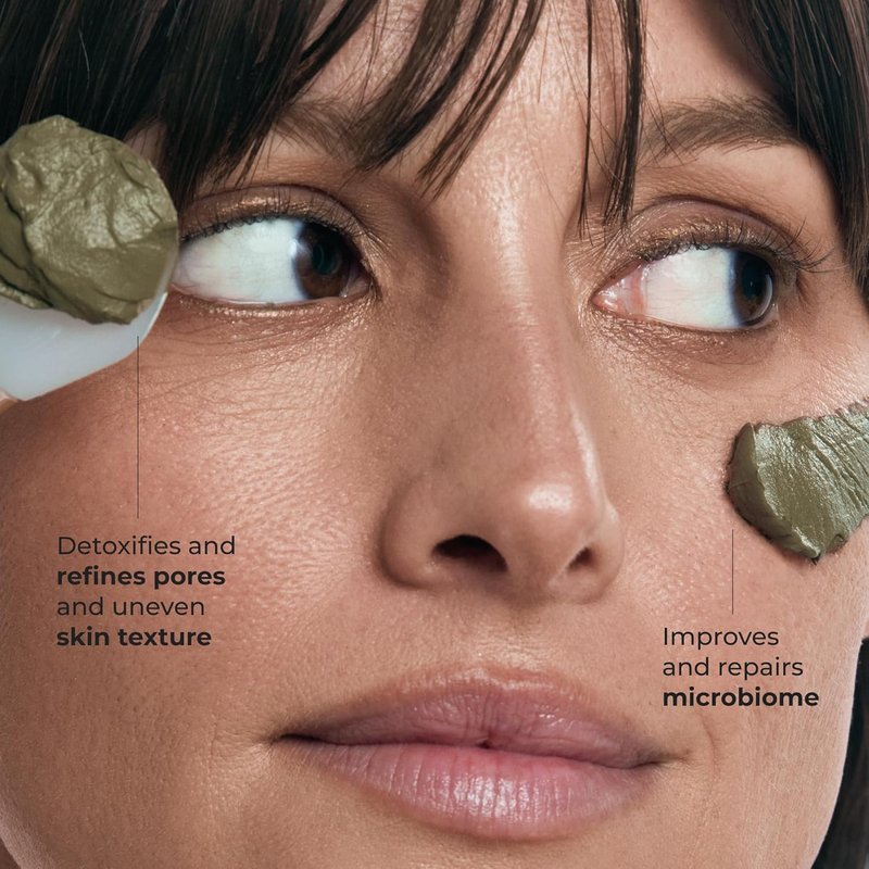 Borghese Advanced Fango Active Mud Mask - Nourishing Detoxifying Face Mask with Bentonite Clay & Hyaluronic Acid | For Normal, Combination & Oily Skin