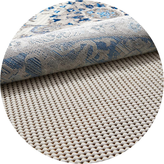 Veken Round Rug Pad Gripper - Non-Slip 6 Ft Circle Rug Pad for Hardwood & Tile Floors