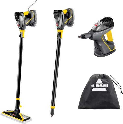 BISSELL PowerSteamer 3-in-1 Steam Mop - Heavy Duty Handheld Cleaner for Indoor & Outdoor Use | Model 2865A