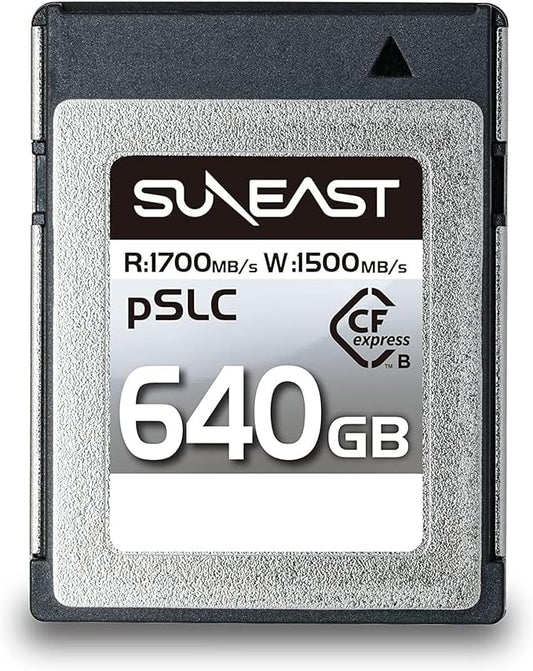 SUNEAST ULTIMATE PRO CFexpress Type B Card 640GB pSLC Series SE-CFXB640S1700