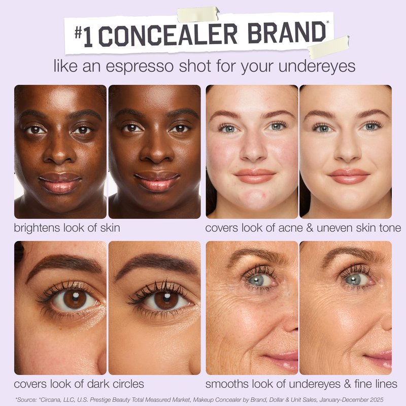 tarte shape tape creamy concealer – Full Coverage Makeup with Built-In Eye Cream, 24HR Hydrating Natural Moisturizing Matte Finish for Redness & Fine Lines, Vegan & Cruelty-Free, full size, 47S