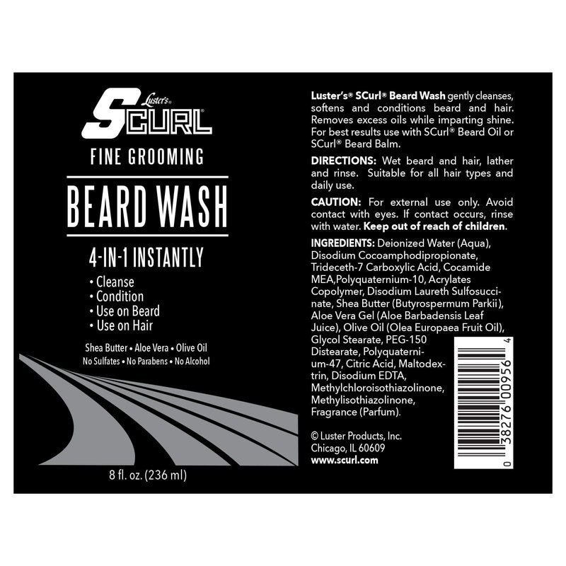 Luster's SCurl Beard Wash