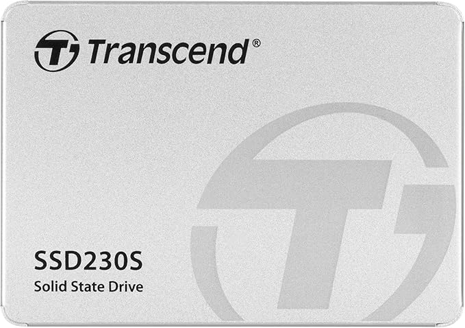 Transcend SSD230 256GB 2.5" SATA III 6Gb/s Internal SSD with DRAM, Up to 530MB/s, for PS4/ PCs/Laptops, Desktops/Notebooks, 3D TLC Internal Solid State Drive with SLC Cache, RAID Engine, LDPC Coding