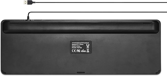 Vilros 15 Inch USB Keyboard with Touchpad-Great For Raspberry Pi