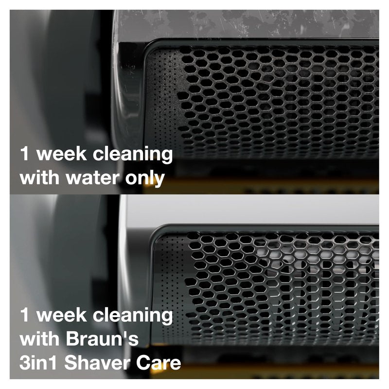 Braun Clean & Renew Refill Cartridges CCR, Replacement Shaver Cleaner Liquid Solution for Clean&Charge System, Pack of 10