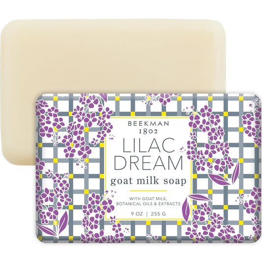 Beekman 1802 Bar Soap - Moisturizing Goat Milk Soap for Soft Skin | 8 oz Natural Cleanser