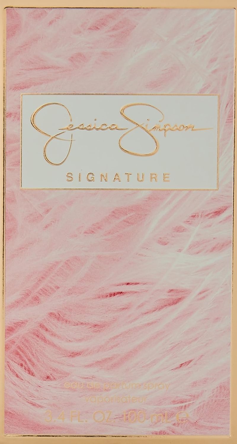 Jessica Simpson Eau de Parfum Spray - Signature Scent | 3.4 oz Clear Bottle