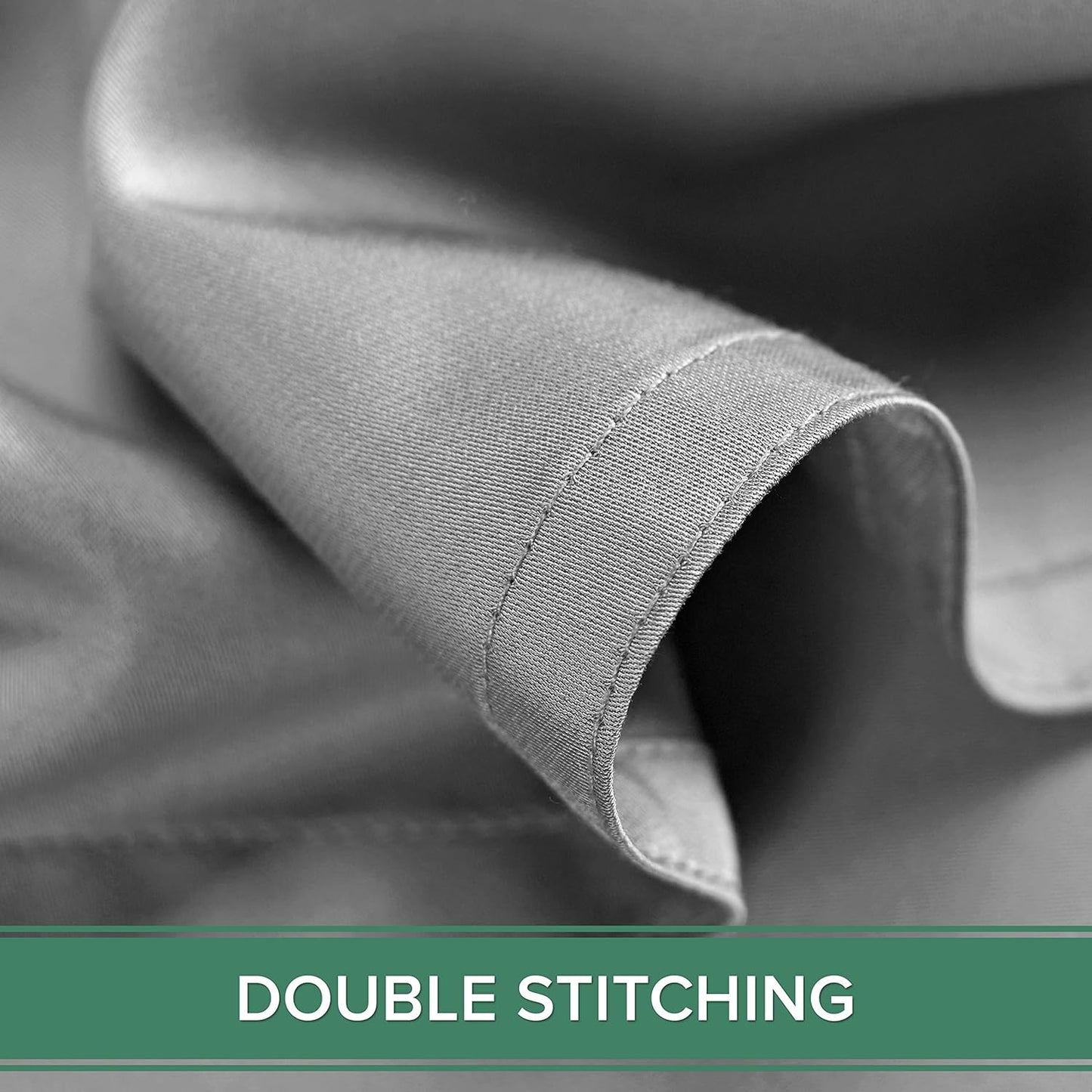 Pure Bamboo Twin XL Sheets - Luxuriously Soft & Cooling 100% Organic Viscose Bed Set | Stone Grey