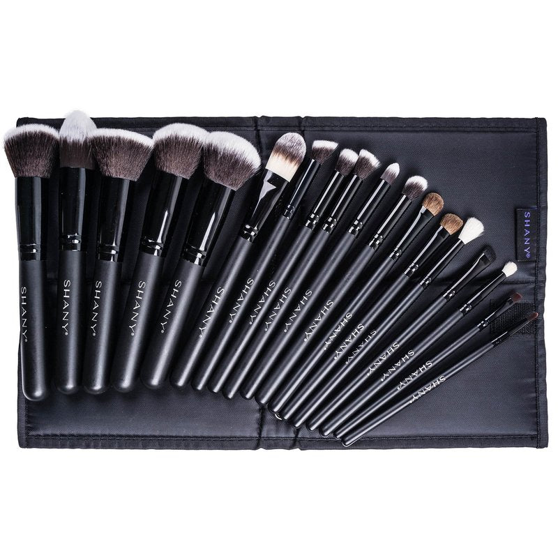 SHANY Makeup Brushes Artisan Easel Elite Cosmetics Make up Brush Set, Complete Kabuki Makeup Brush Set - Old Packaging