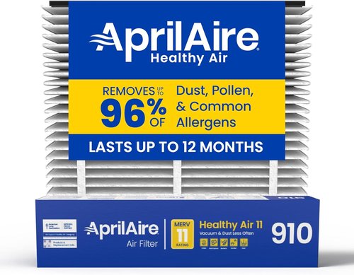 AprilAire 910 Replacement Filter - MERV 11 Air Purifier Filter for Clean Air & Dust | 25x20x4 Size