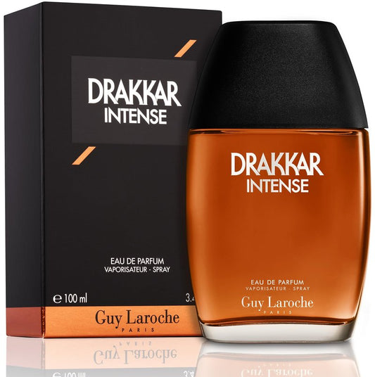 Guy Laroche Intense By Guy Laroche For Men, Bold and Powerful Masculine Fragrance with Deep Aromatic Spices and Woody Notes, Long Lasting Designer Eau de Parfum for Day and Evening Wear, 3.4 Fl. Oz.