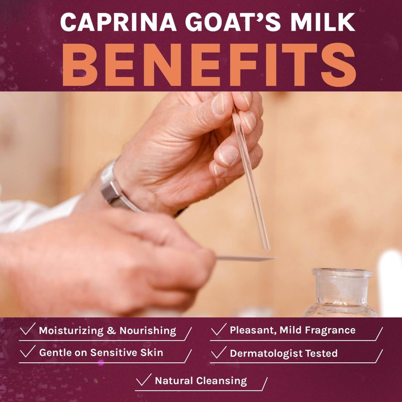 Caprina Canus Original Formula Fresh Goat's Milk Soap, 16 bars