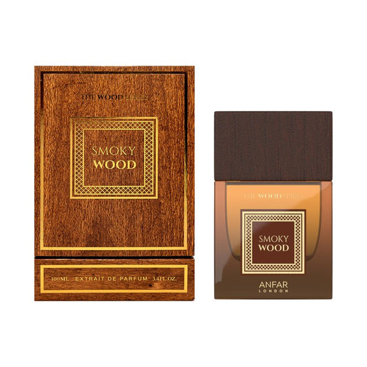 Anfar London - Smoky Wood by Anfar for Men - 3.4 oz Extrait De Parfum Spray