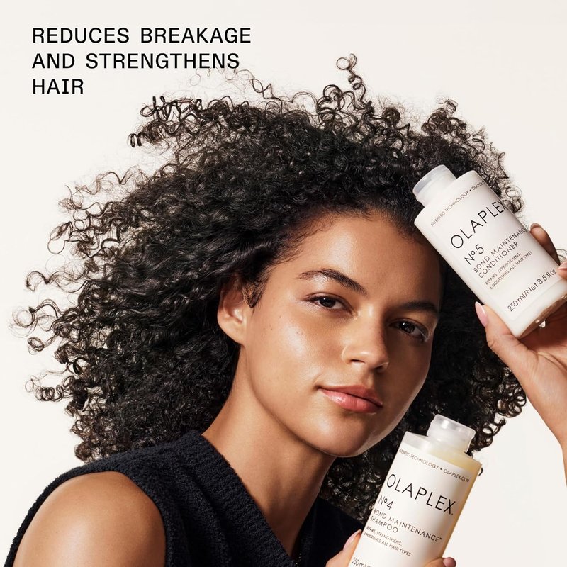 Olaplex Strong Start Haircare Kit - Repair & Style Set for All Hair Types | Moisture, Frizz Control & Shine