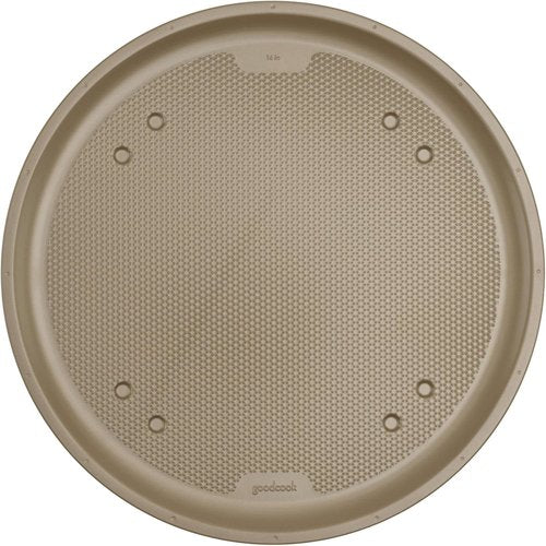 GoodCook BestBake Nonstick Carbon Steel Pizza Pan - 16" Bronze Finish for Perfect Baking